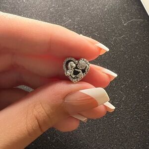 SILVER PET CHARM FOR BRACELET